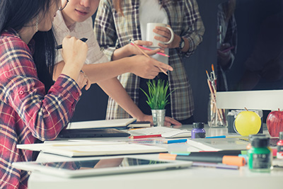 travailler sur le design de la marque