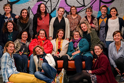Les dames de la Club Normandie Pionnières Bootcamp