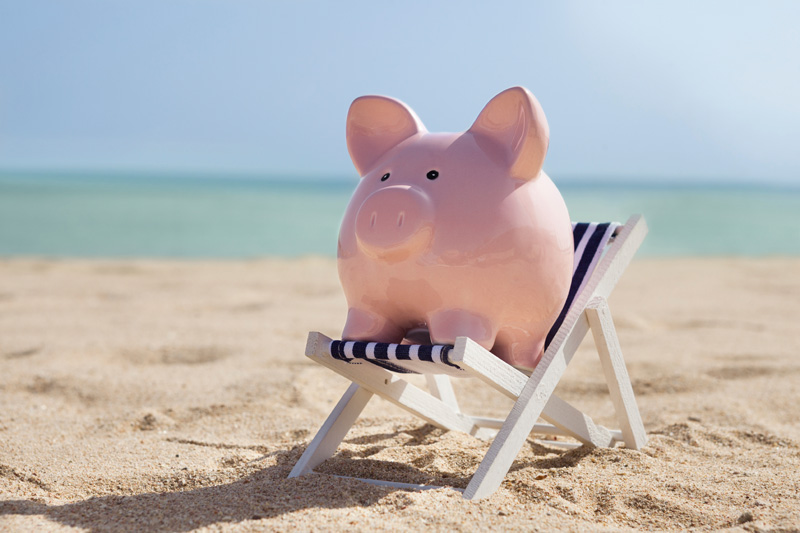 économiser de l'argent pour les vacances