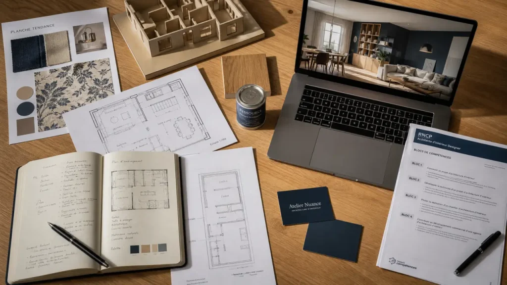 Reconversion en décoration intérieure : choisir la formation adaptée à votre projet