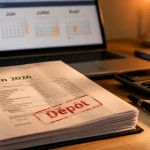 Date limite bilan comptable 2026 : dépôt au greffe