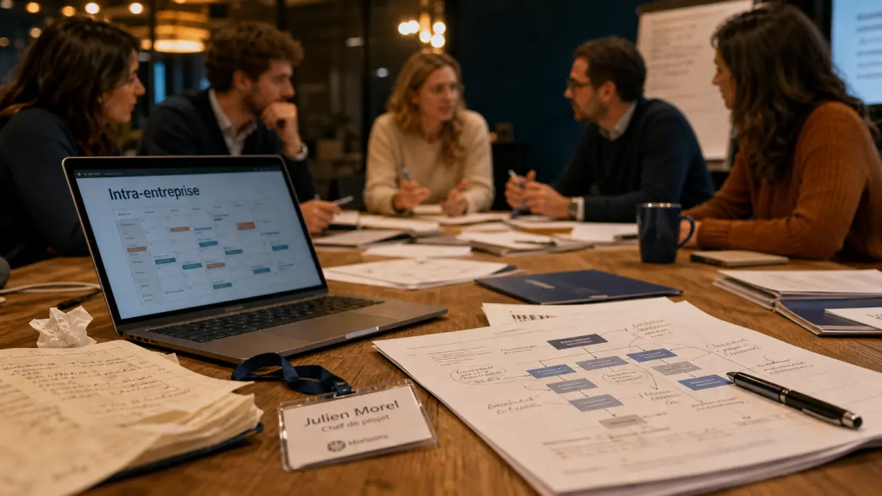 Formation professionnelle intra entreprise en salle de formation en entreprise