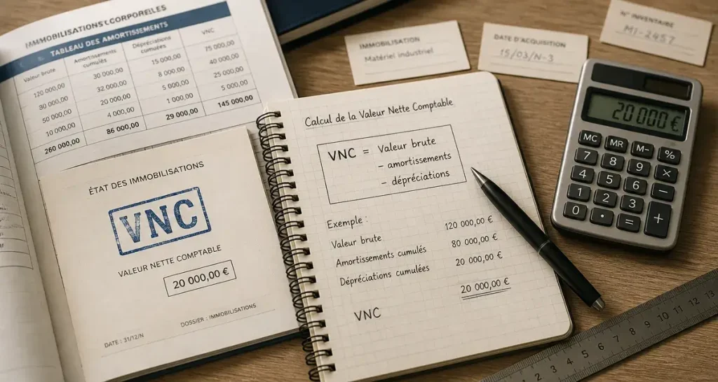 VNC en comptabilité : calculer la valeur restante d’un actif et éviter la confusion avec son prix de vente
