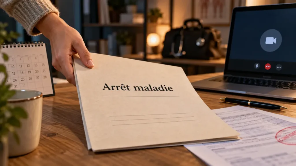 Arrêt maladie pendant formation professionnelle : ce que le médecin et la CPAM doivent valider avant de commencer