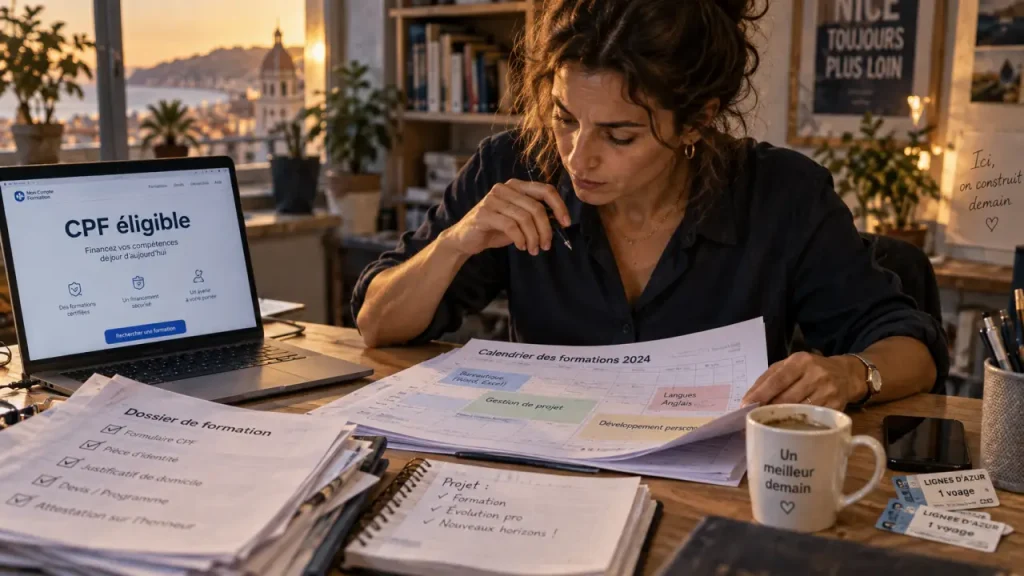 Formation professionnelle continue à Nice : le financement guide le choix de l’organisme