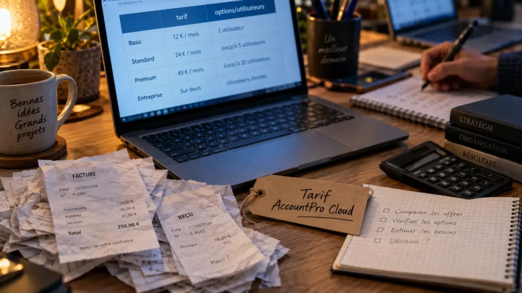 Tarif d’AccountPro Cloud : évaluez le coût réel selon vos usages