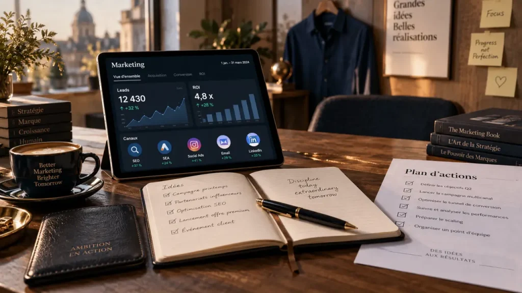 L’accompagnement marketing digital remet le budget et les actions au service des résultats