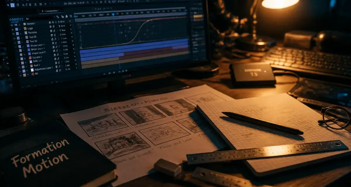 Formation motion design : cursus After Effects et animation